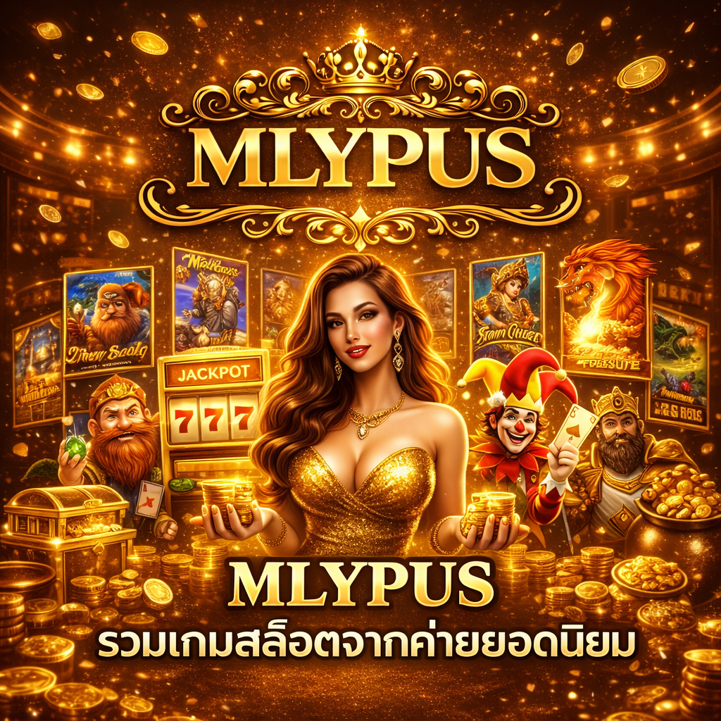 MLYPUS รวมเกมสล็อตจากค่ายยอดนิยม